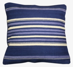 Cushion Cover, Navy Blue Stripe - Navy Blue