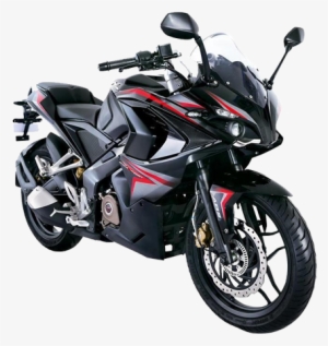 Bajaj Pulsar Rs 200 Black Right Side Front View Image - Pulsar Rs 200 On Road Price In Chennai