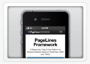 Pagelines Pagelines Responsive Design - Iphone