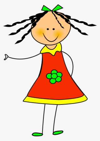 Girl Clip Art Cartoon Free Clipart Images - Making Giant Cookies: Recipes And Instructions Included