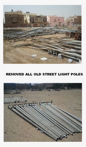 Street Light Poles - Plank
