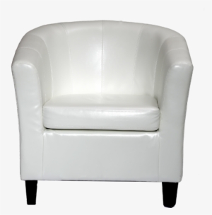 White Single Sofa Png