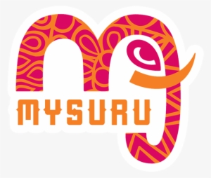 Mysuru Elephant Sticker - Mysuru Logo