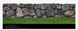 Com Backgrounds, Format Definition - Stone Fence Png