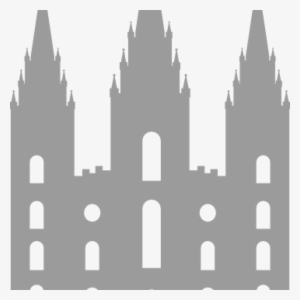 Huge Collection Of 'lds Temple Clipart' - Salt Lake Temple Silhouette