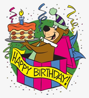 host your family member's next birthday party at jellystone - yogi bear birthday card