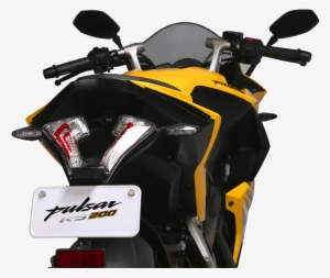 pros and cons - pulsar rs 200 back side