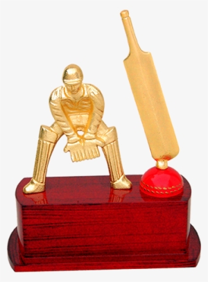 Metal Cricket Wicket Keeper Trophy, Shape - Cricket Trophies Png Transparent