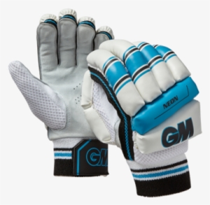 Men's Neon Gm Cricket Batting Gloves - Cricket Glove Png