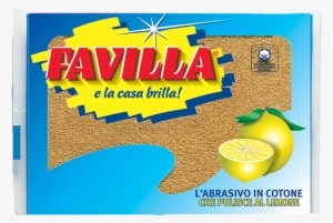 The Famous Abrasive Cloth Favilla Enhanced With Lemon - Favilla Potenziato