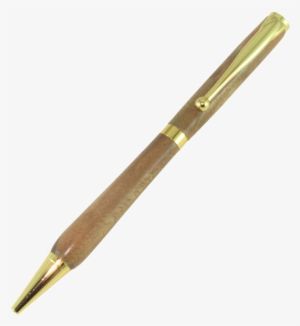 Slimline Pen Builder - Gold Pen Clipart