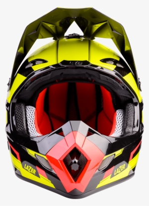 Motorcycle Helmet Lazer Mx8 Geotech Pure Carbon Yellow - Lazer Mx8 Geotech Pure Carbon Motocross Helmet