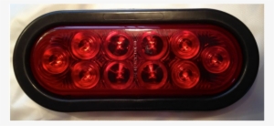 Red Led Brake Light , Rubber Gasket & Wire Pigtail - Light-emitting Diode