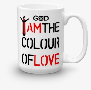 I Am The Colour Of Love Personalised Ceramic Tea Coffee - Tea