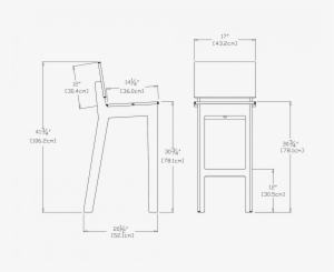 Sofa Drawing Architectural - Bar Stool