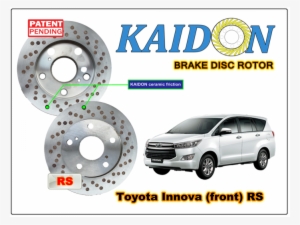 Toyota Innova Kijang Disc Brake Rotor Kaidon Type "rs" - Toyota