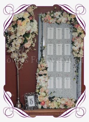 Our New Flower Wall Flowers For Ever After Artificial - Silver Photo Frames Designs For Table