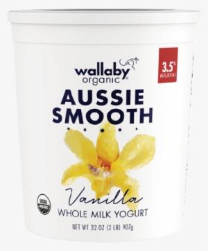 Vanilla Organic Whole Milk Yogurt 32oz - Wallaby Yogurt