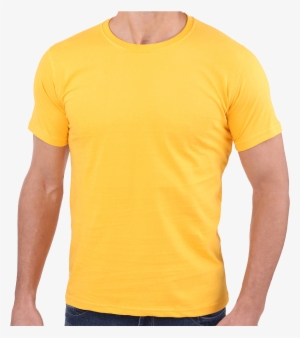 Men Mango Yellow Shirt Product Customization Png Mango - Playeras Gildan