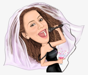 Banner Library Bride Drawing Portrait - Drawing