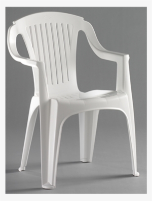 Marquee Rimini Low Back White Resin Chair