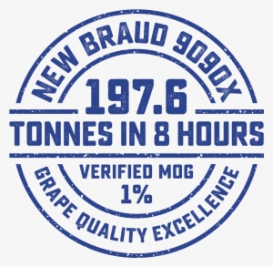 Braud9090x Stamp Results Blue - Circle