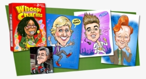 caricatures make great holiday gifts, birthday gifts, - cartoon