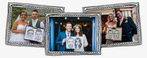 Dazzle Your Guests With Live Caricature Drawing As - Picture Frame