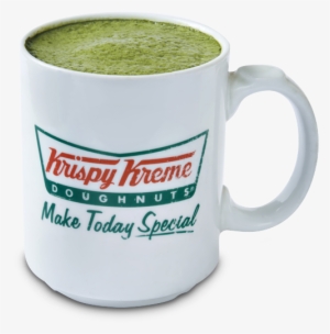 Hot Green Tea Latte - Krispy Kreme Doughnuts