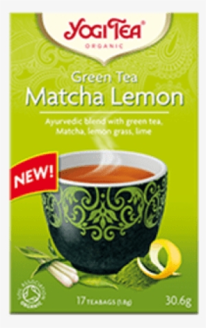 Yogi Tea Green Tea Matcha Lemon Organic 17 Tea Bags - Yogi Tea Matcha Lemon