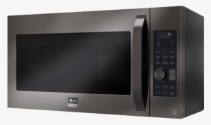 Black Stainless Steel Over The Range Microwave Oven
