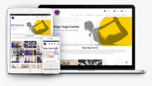 Website Design For Sligo Yoga Centre - Web Page