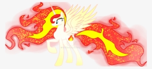 Element Pony With Sparkles By Nyxcatti On - My Little Pony Fire Alicorns