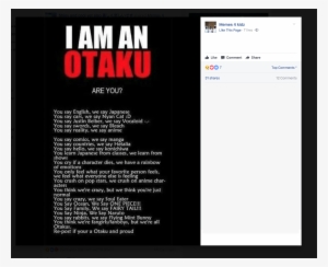 I Am An Otaku Are You - Im An Otaku Are You