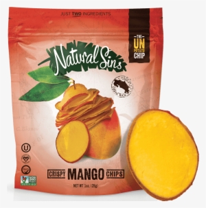 Natural Sins Crispy Chips Mango Flavor Baked Dried - Natural Sins Mango Chips