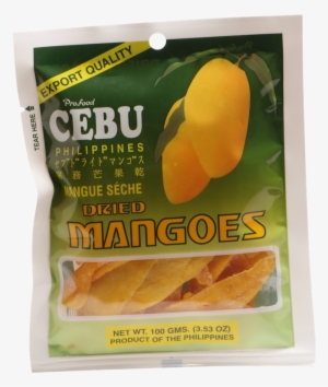 Cebu Dried Mango Slice 100 Copy - Cebu Dried Mango 100g