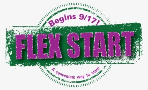 Flex Start Option Begins September - September 17