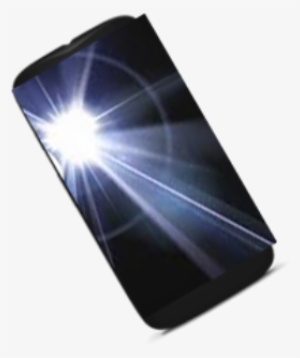 Dark Light Torch - Phone With Flash Light Png