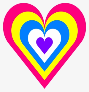 Heart In Colors Clip Art At Clker - Heart Color