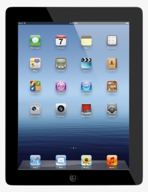 Apple Tablet Png Transparent Image - Ipad 3 64gb