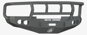Road Armor 47012b Front Stealth Winch Bumper With Round - Dodge 96 Ram Push Bar