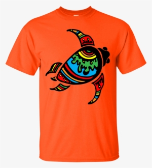 Color Splash Turtle Men's Shirts - Funny Adult Shirts