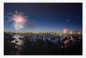 Sydney Harbour New Years Eve Fireworks Poster • Pixers® - Samoa Apia New Years