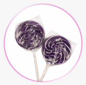 Purple Swirl Lollipops - Adj