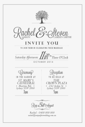 Timber Wedding Invitations 4 X6 Weengrave - Academic Certificate