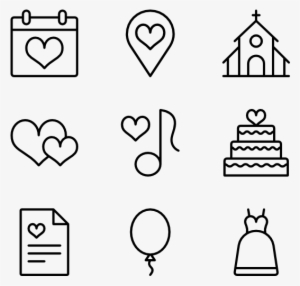 Wedding 36 Icons - Science Icon Transparent Background
