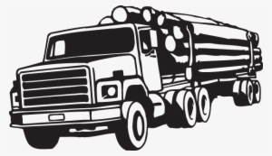 Log Truck Company Logo