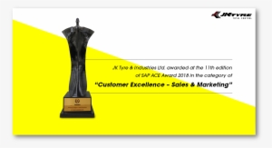 Another Milestone Towards Customer First And Total - Jk Tyre
