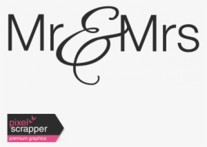 Wedding Word Download Transparent Png Image - Mr&mrs Fragrance Tito
