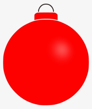 Decoration Clipart Bauble - Plain Christmas Ornament Png